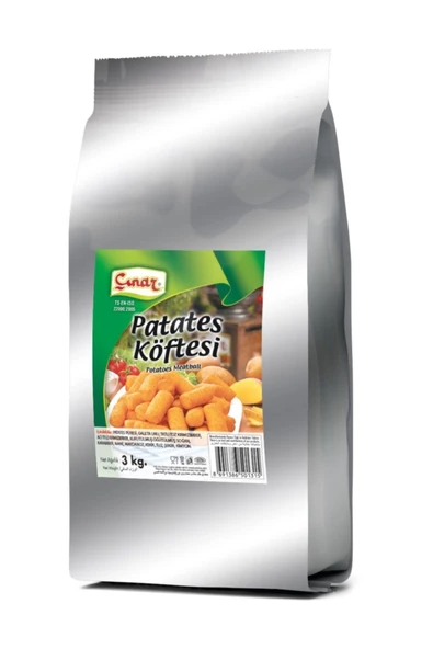 Çınar Patates Köftesi 3 Kg Edt