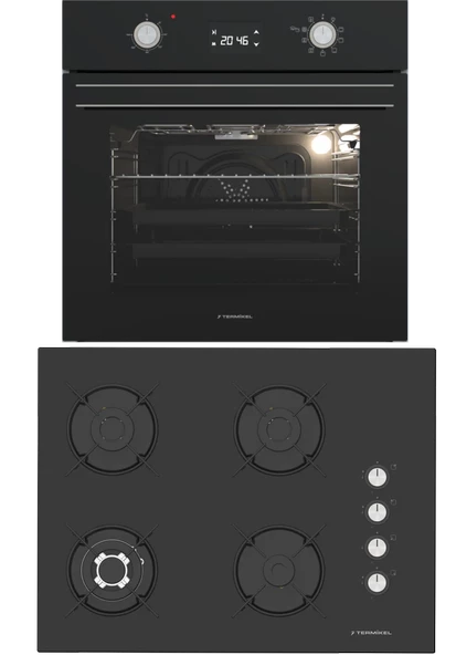 Termikel Ankastre Set (BO O6555C DB + BH P7194C B)