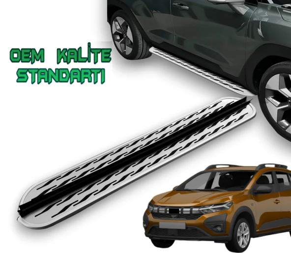 SANDERO 3 STEPWAY 2020 2021 2022 2023 2024 2025 ARACA ÖZEL YAN BASAMAKLIK ürün görseli 1