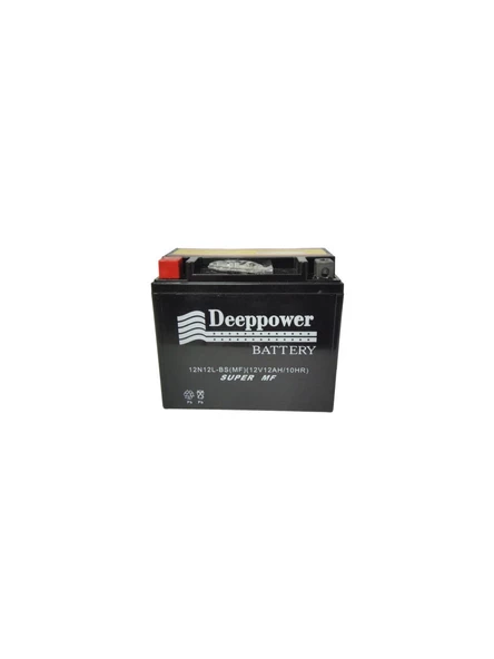 DEEPPOWER 12 V 12 AH MOTOSİKLET ve ARAÇ BESLEME AKÜSÜ