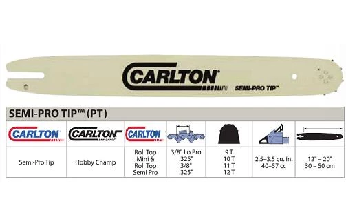 Carlton 16-10-N157-PT Testere Kılavuzu 91-28.5 Diş