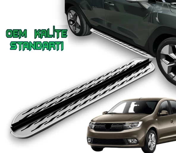 LOGAN 2 MCV 2013 2014 2015 2016 2017 2018 2019 2020 ARACA ÖZEL YAN BASAMAKLIK ürün görseli 1