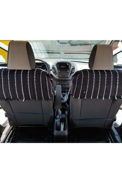 Terletmez Oto Kilim Ön 2 Pilot Ve Arka Koltuk Serme 3 Lü Takım %100 Pamuk - Resim 3