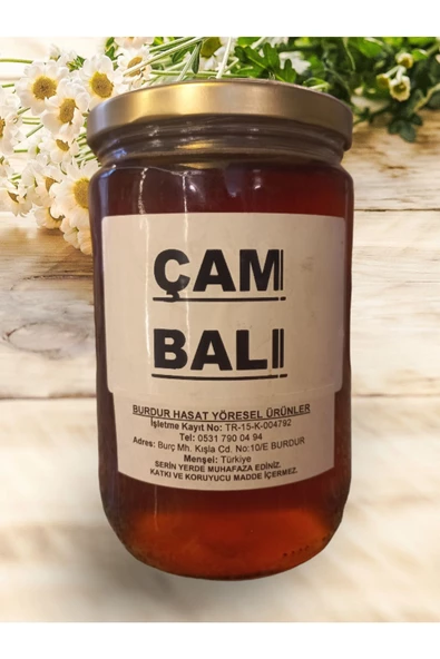 Burdur Hasat 850 Gr Köyceğiz Doğal Çam Balı