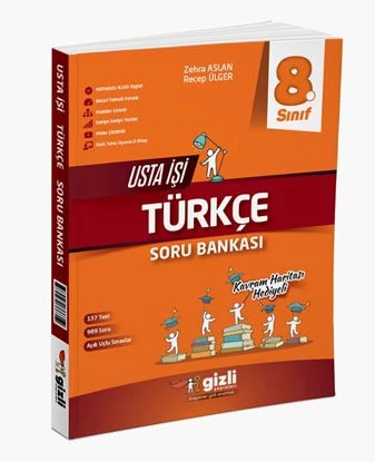 GİZLİ YAYINLARI 8.SINIF TÜRKÇE USTA İŞİ SORU BANKASI