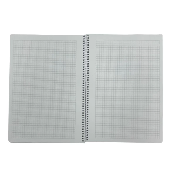 Sırımsı Star 80 Yaprak Spiralli Plastik Desenli Kapak A4 Okul Defteri 6 Adet Kareli - 5