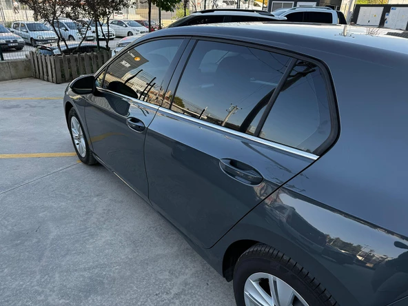 VW Golf 8.5 Krom Cam Çıtası 6 Prç. 2020 Üzeri