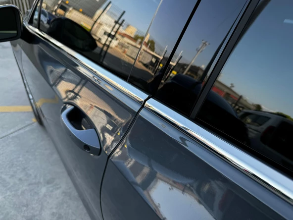 VW Golf 8.5 Krom Cam Çıtası 6 Prç. 2020 Üzeri - 2