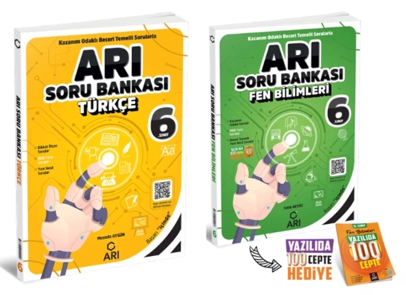 ARI YAYINLARI 6. Sınıf Türkçe + Fen Bilimleri Arı Soru Bankası ürün görseli