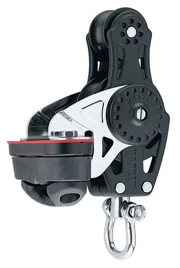 Harken 75mm Carbo Cem Kilitli Alt Alta İkili Makara / 12mm