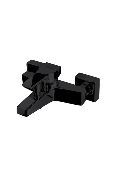 Newarc Aqua Siyah Banyo Bataryası,Duş Ünitesi Set - 2