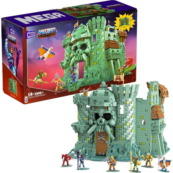 Mega Bloks He-Man ve İskeletorun Kalesi Savaşı Masters Of The Universe Castle Grayskull - 4