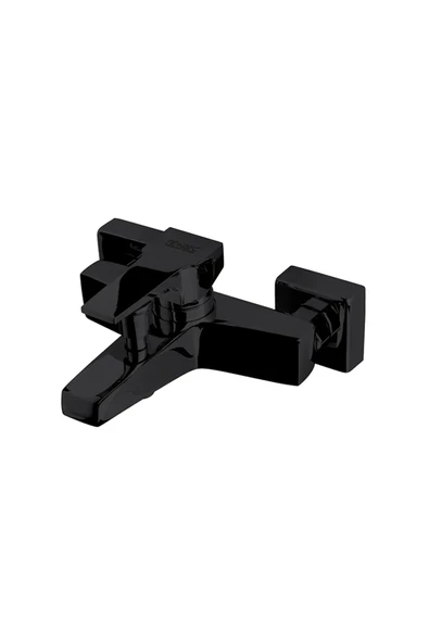 Newarc Aqua Siyah Banyo,Lavabo,Evye Bataryası,Duş Ünitesi Set - 2