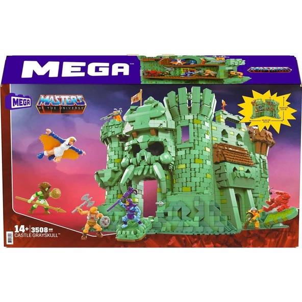 Mega Bloks He-Man ve İskeletorun Kalesi Savaşı Masters Of The Universe Castle Grayskull - 5