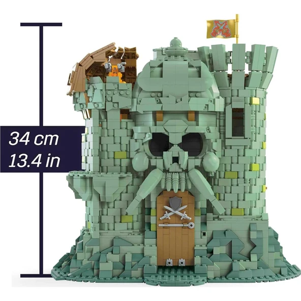 Mega Bloks He-Man ve İskeletorun Kalesi Savaşı Masters Of The Universe Castle Grayskull - 3