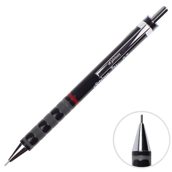 Rotring Tikky Versatil Uçlu Kalem 0.7 mm Siyah - 3