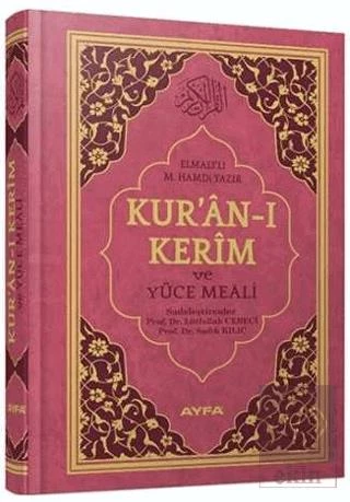 Kur'an-ı Kerim ve Yüce Meali Hafız Boy (Ayfa171)