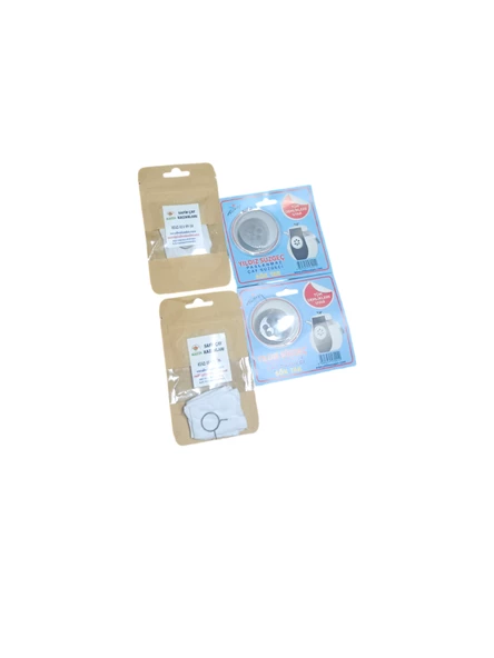 Safir Musluk Bezi ve Yıldız Demlik Süzgeci İkili set kampanya 2 paket beşli Musluk Bezi ve 2 paket Demlik Süzgeci - 6