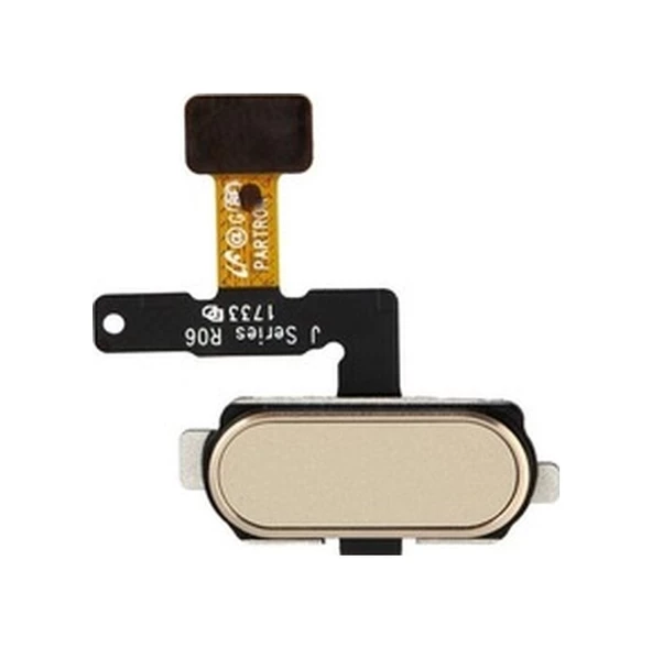Gmr Samsung Uyumlu Galaxy J7 Pro 2017 J730 Home Tuş Bordu Filmi Gold