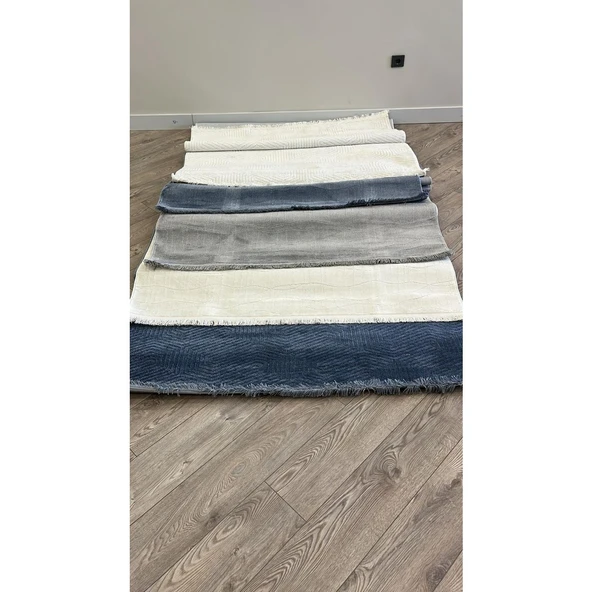 ARTEMİS HALI ZEUS 09992B BEYAZ MODERN SADE DESEN HALI 160 X 230 - 4