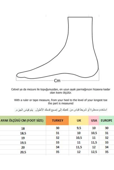 Muggo OLAF Garantili Günlük Ortopedik Bağcıklı Ve Cırtlı Çocuk Sneaker Spor Ayakkabı - 7