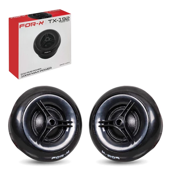 FOR-X TX-192 Tweeter 5cm 100 Watt 2 Adet