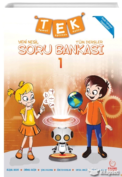 Palme 1.Sınıf Tek Tüm Dersler Soru Kitabı Nesil **