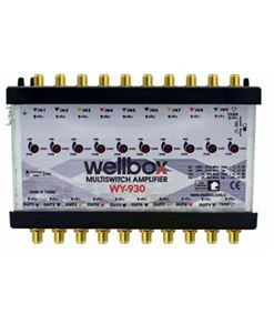 WB WY-930 9IF+1RF 30DB AYARLI MULTISWITCH AMPLIFIER;CLASS