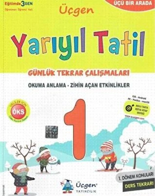 1.SINIF YARIYIL TATİL Günlük Tekrar Çalışmaları