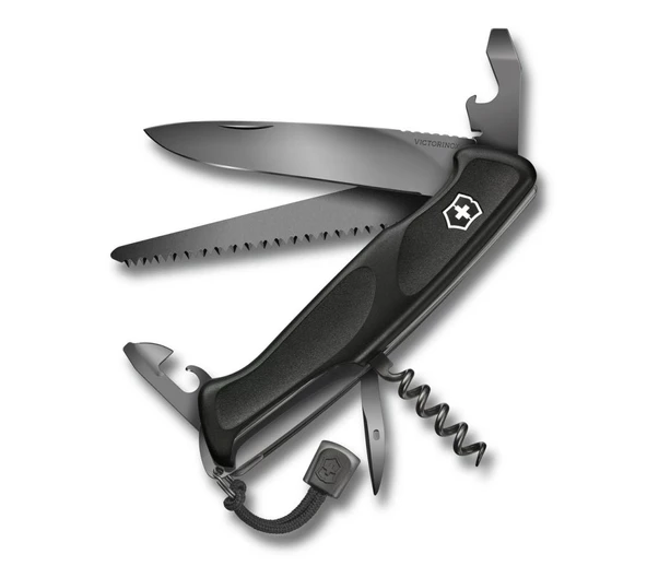 Victorinox 0.9563.C31P Ranger Grip 55 Onyx Siyah Çakı