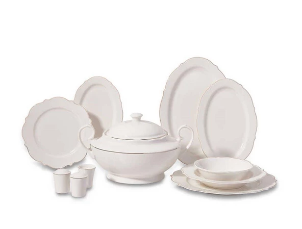 Korkmaz A8241 Eliza Collection 60 Parça Yemek Takımı