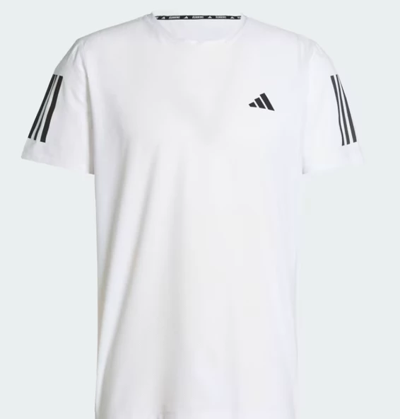 adidas Ohn The Run Beyaz Erkek T-Shirt IK7436 - 4