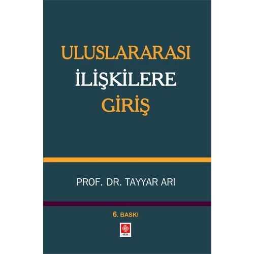 Uluslararası İlişkilere Giriş Tayyar Arı - 2