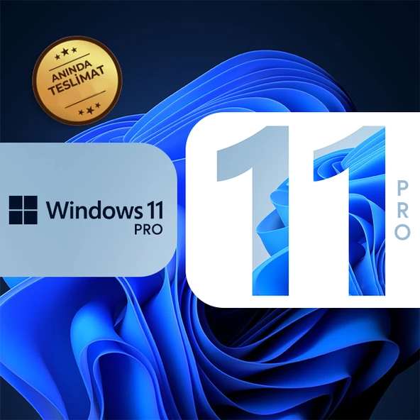 Windows 11 Pro Lisans X64-X86 İşletim Sistemi