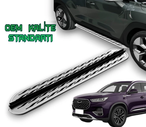 TİGGO 8 PRO 2022 2023 2024 2025 ARACA ÖZEL YAN BASAMAKLIK ürün görseli 1