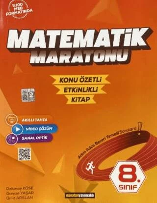 8.SINIF MATEMATİK MARATONU (KONU ÖZETLİ-ETKİNLİKLİ)