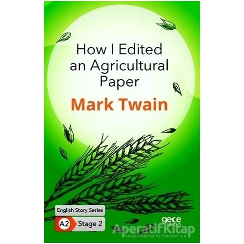 How I Edited an Agricultural Paper - İngilizce Hik