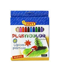 Jovi Plastic Crayons 12 Renk Jumbo Plastik Pastel Boya ürün görseli