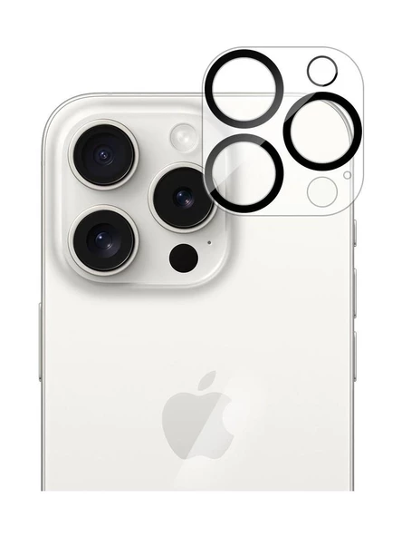 Vendas iPhone 14 Uyumlu Integrad Tam Uyumlu Kamera Lens Koruyucu - 2