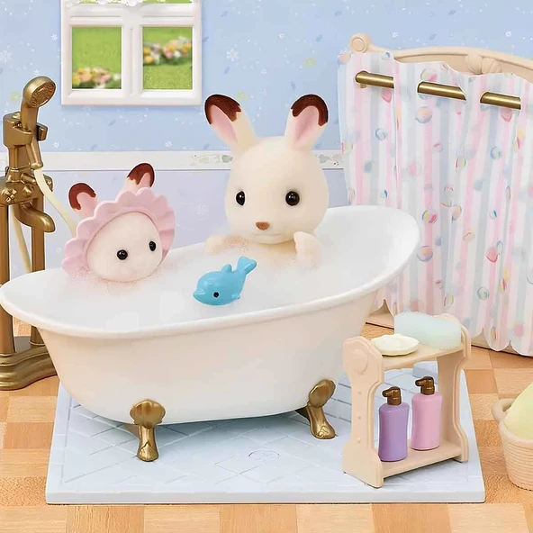 Sylvanian Families Banyo ve Duş Seti 5739 - 3