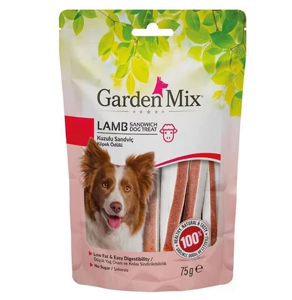 Garden Mıx Kuzulu Sandviç Köpek Ödülü 75 Gr