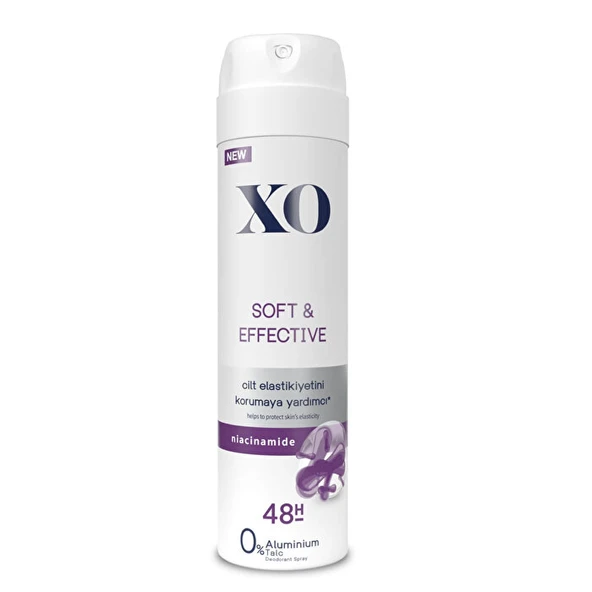 XO Deodorant 150ML Women-Kadın Natural-Invisible-Dry-Sensitive-Soft & Effective (Karma 5 Li Set) - 6
