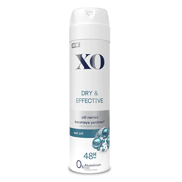 XO Deodorant 150ML Women-Kadın Natural-Invisible-Dry-Sensitive-Soft & Effective (Karma 5 Li Set) - 4