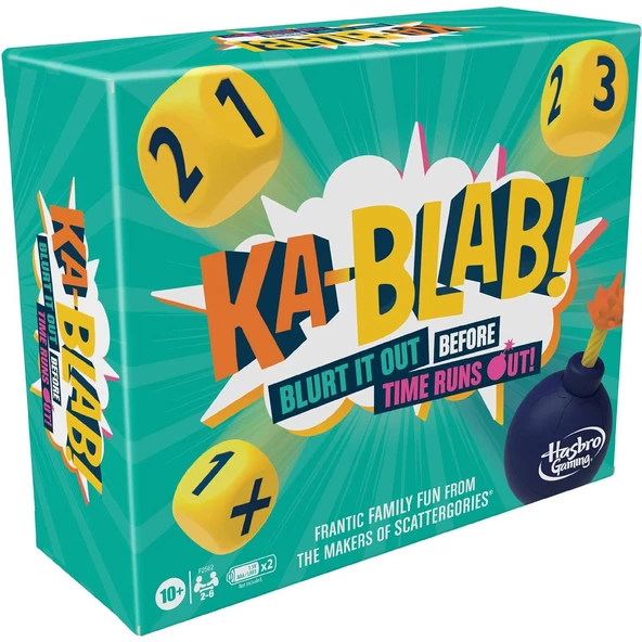 Ka-Blab! (English Version) Game for Families, Teens and Kids Ages 10 and Up, Family-Friendly Party Game