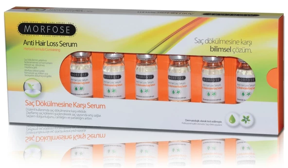 Morfose Saç Dökülmesine Karşı Serum 6x10 ml  x 2 Adet