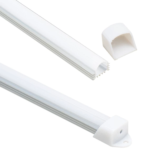 POWERMASTER 1 METRE NEON BEYAZ ALÜMİNYUM KASA (2 ADET KAPAK VER UNUTMA)