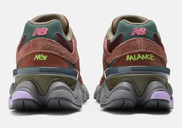 New Balance 9060 'Burgundy' - 5