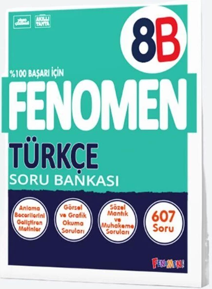 8. Sınıf LGS Türkçe B Fenomen Soru Bankası Fenomen Okul Yayınları