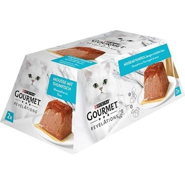 Gourmet Revelations Ton Balıklı Kedi Konservesi 2x57gr 12 Adet