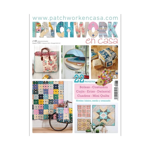 Patchwork en casa Nakış Elişi Hobi Dergisi No 65